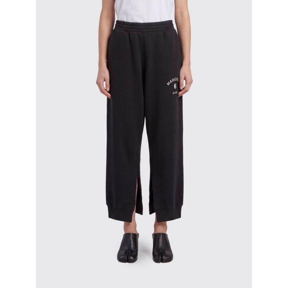 Mm6 Maison Margiela Cotton Jogging Trousers With Elasticated Waist